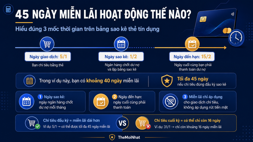 cách tính lãi thẻ tín dụng 2026