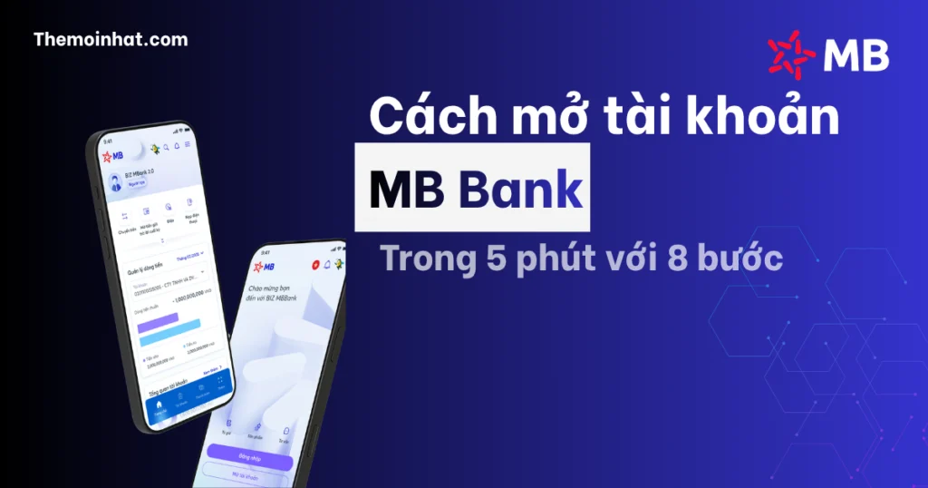 cách mở tài khoản mb bank 2026