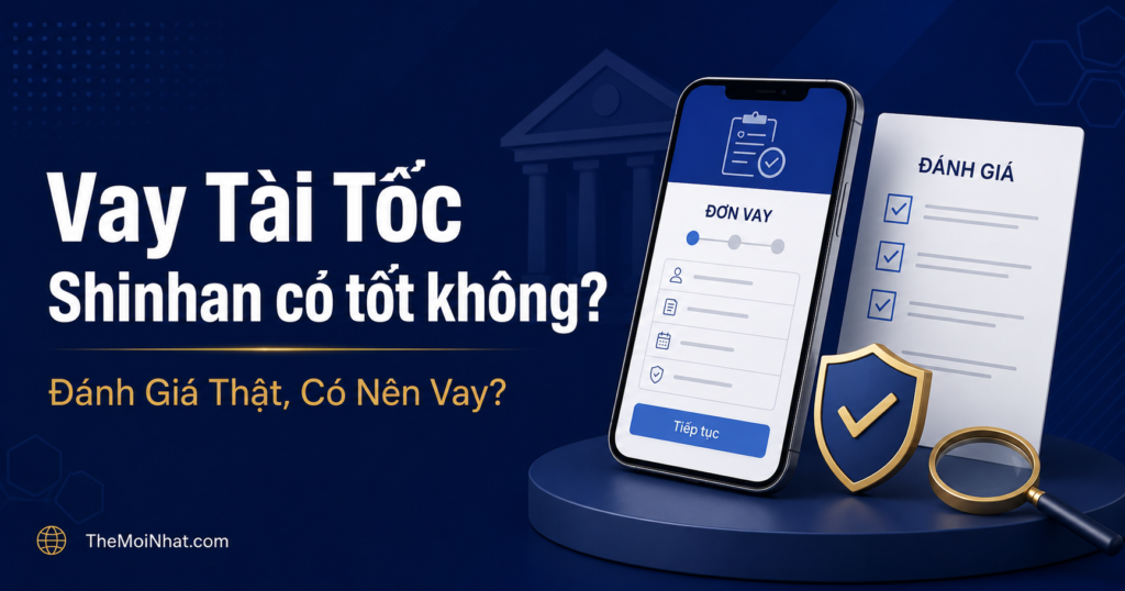 vay tài tốc shinhan có tốt không ?
